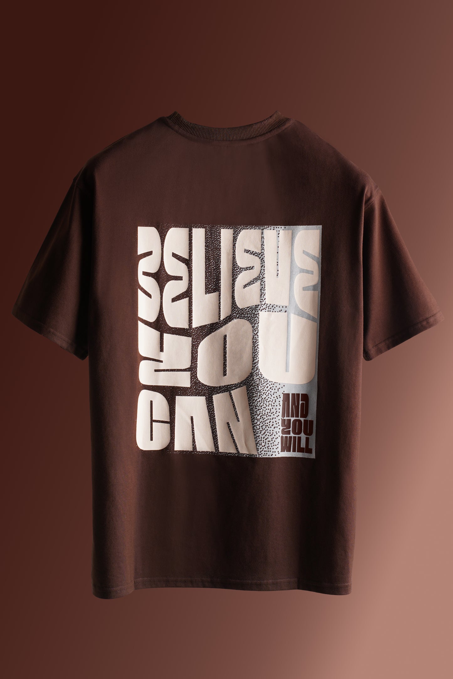 “Faith in Motion” Brown Tee