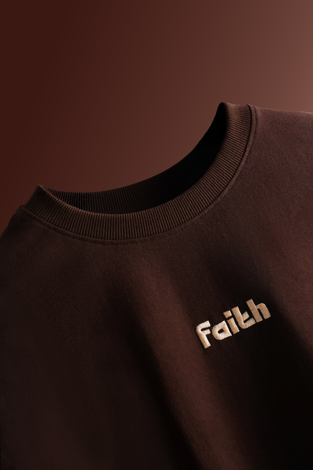 “Faith in Motion” Brown Tee