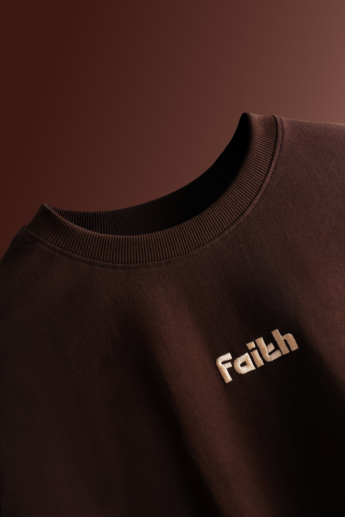 “Faith in Motion” Brown Tee