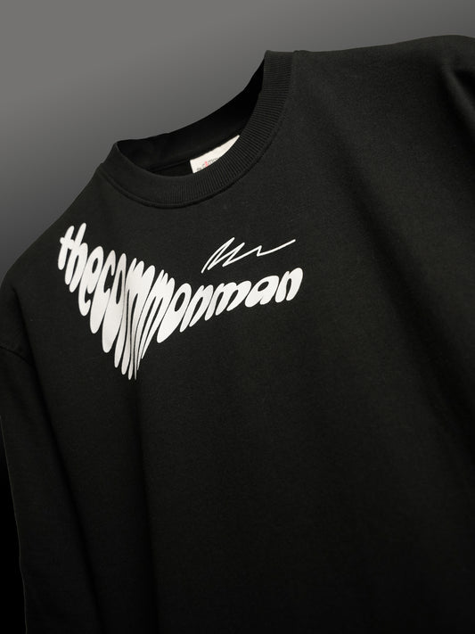 'The Common Man' Signature 2.0 Black Tee