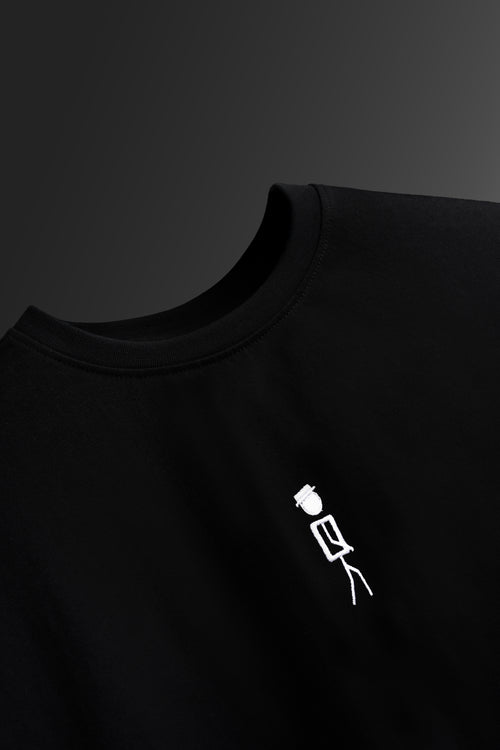 "The Common Man" Signature Black Tee