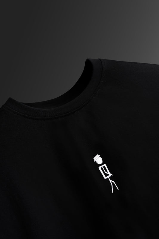 "The Common Man" Signature Black Tee