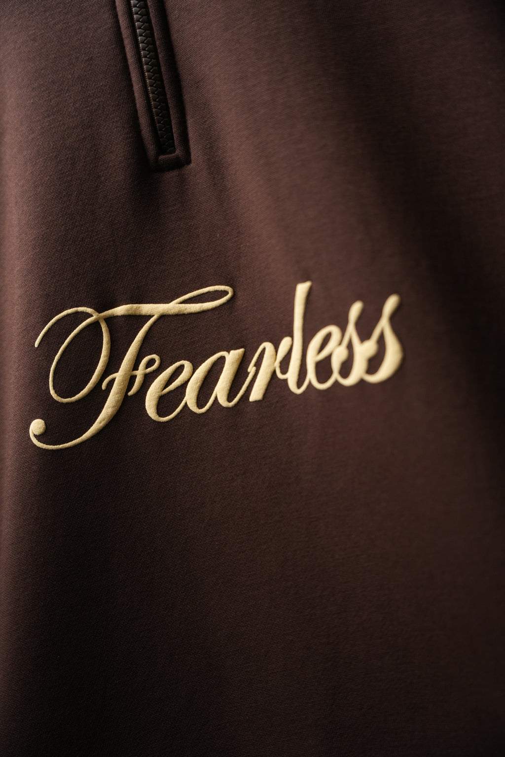 Fearless Half-Zip Sweatshirt - Cocoa Brown